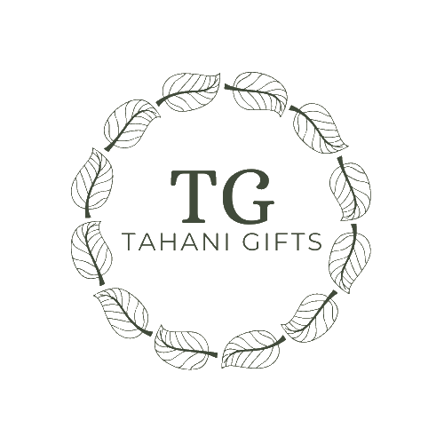 Tahani Gifts official logo on a transparent background.