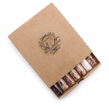 Bath Salts in Vials - Gift Pack for 7 days a week